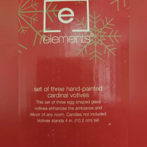 Cardinal Votive Holders - Picture 2 of 3